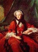 Portrait of Queen Marie Leszczynska Jjean-Marc nattier